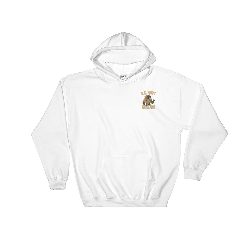 US Navy Mustang Hooded Sweatshirt