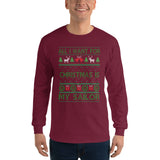 All I Want For Christmas Is My Sailor Long Sleeve Christmas T-Shirt