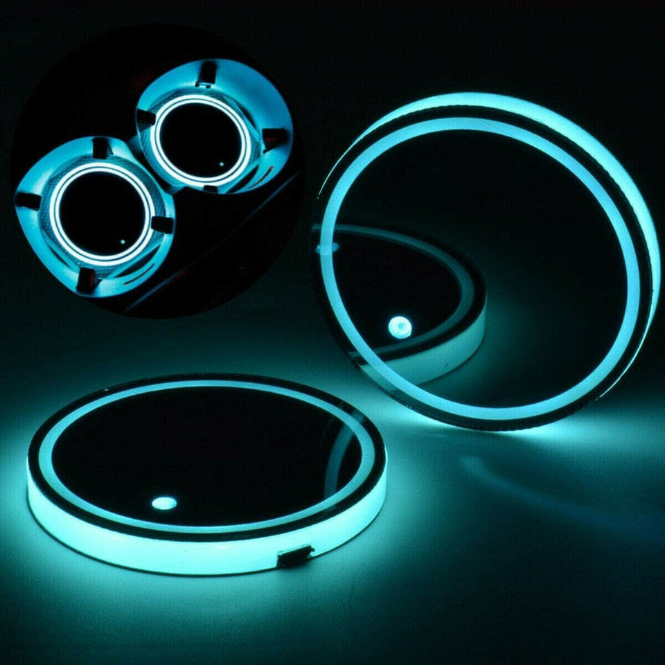 U.S. Navy Chief LED Cup Holder Coaster Lights