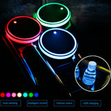 U.S. Navy Chief LED Cup Holder Coaster Lights