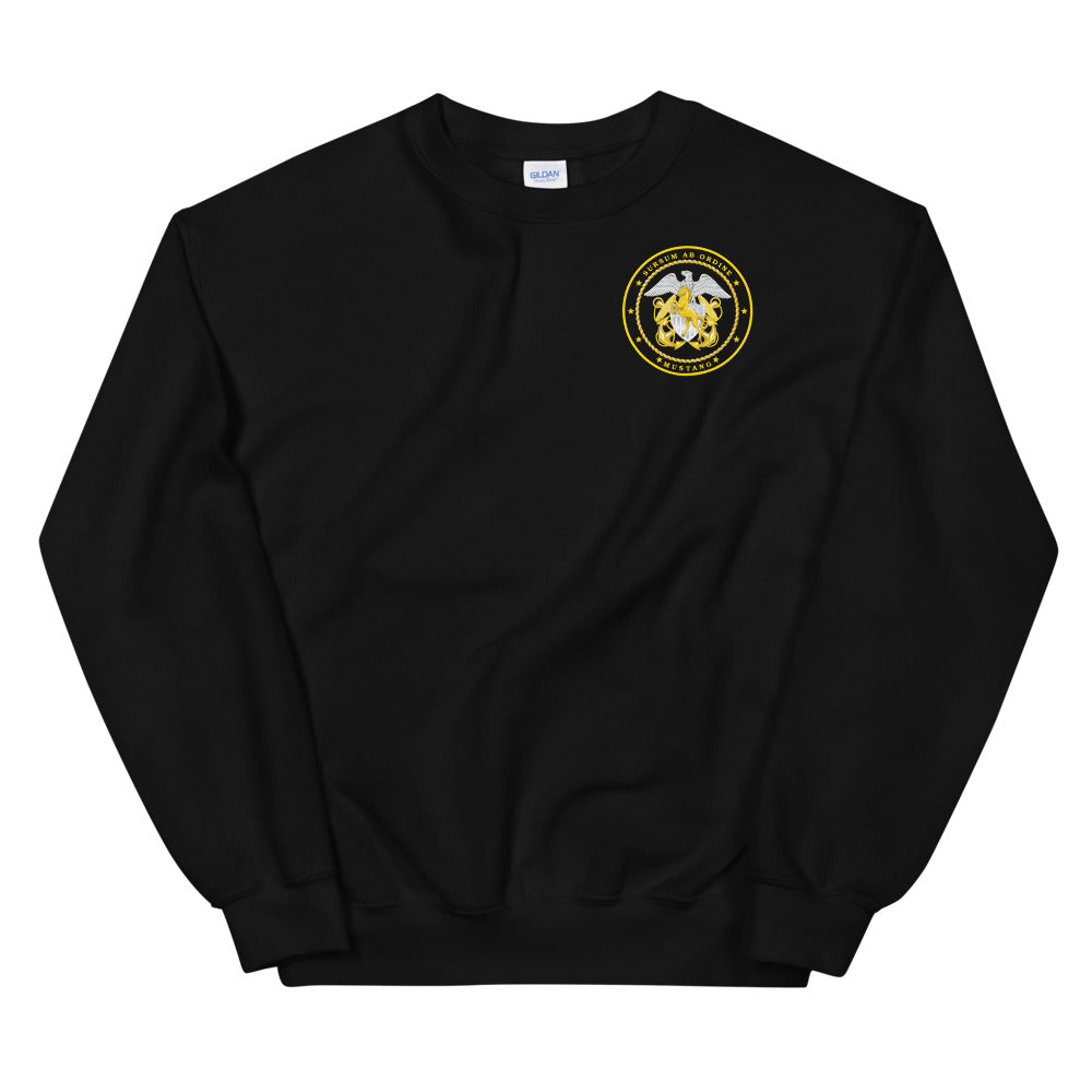 U.S. Navy Mustang Chief Warrant Officer (CWO) Unisex Sweatshirt