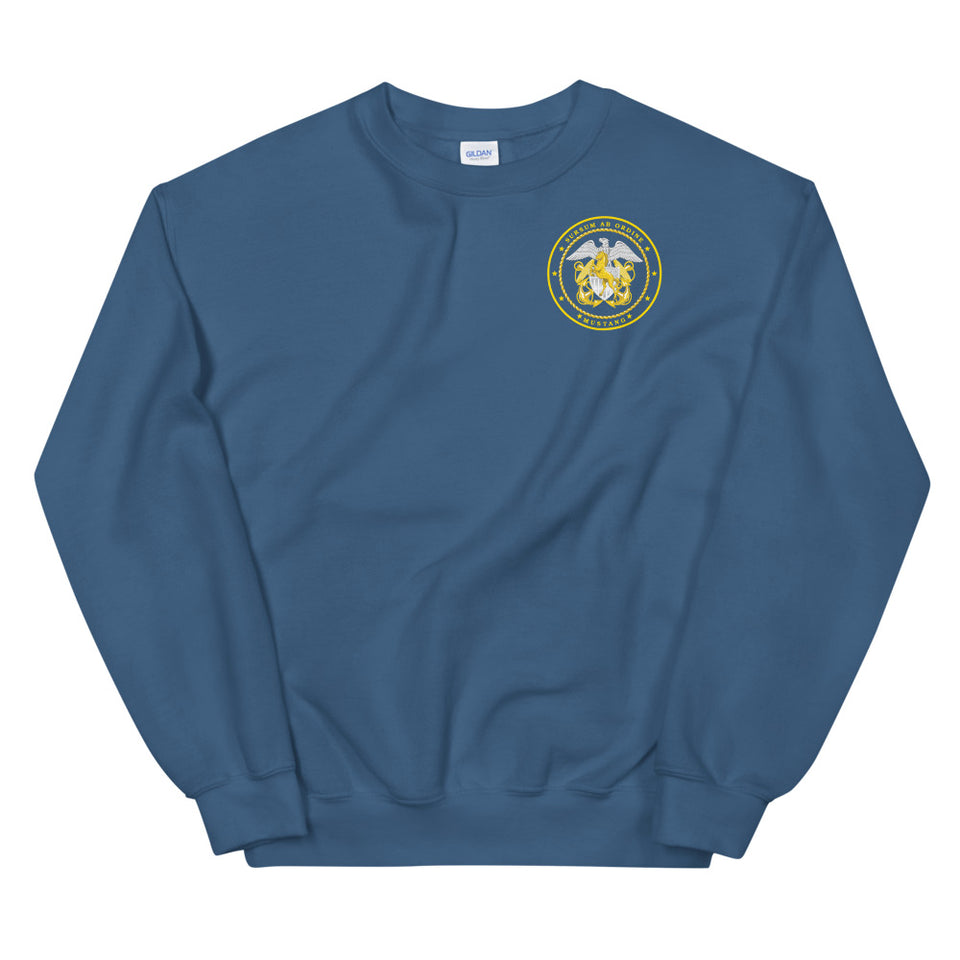 U.S. Navy Mustang Chief Warrant Officer (CWO) Unisex Sweatshirt